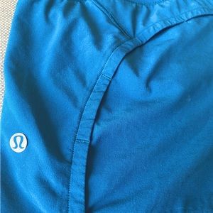 Lululemon Lined Teal Shorts